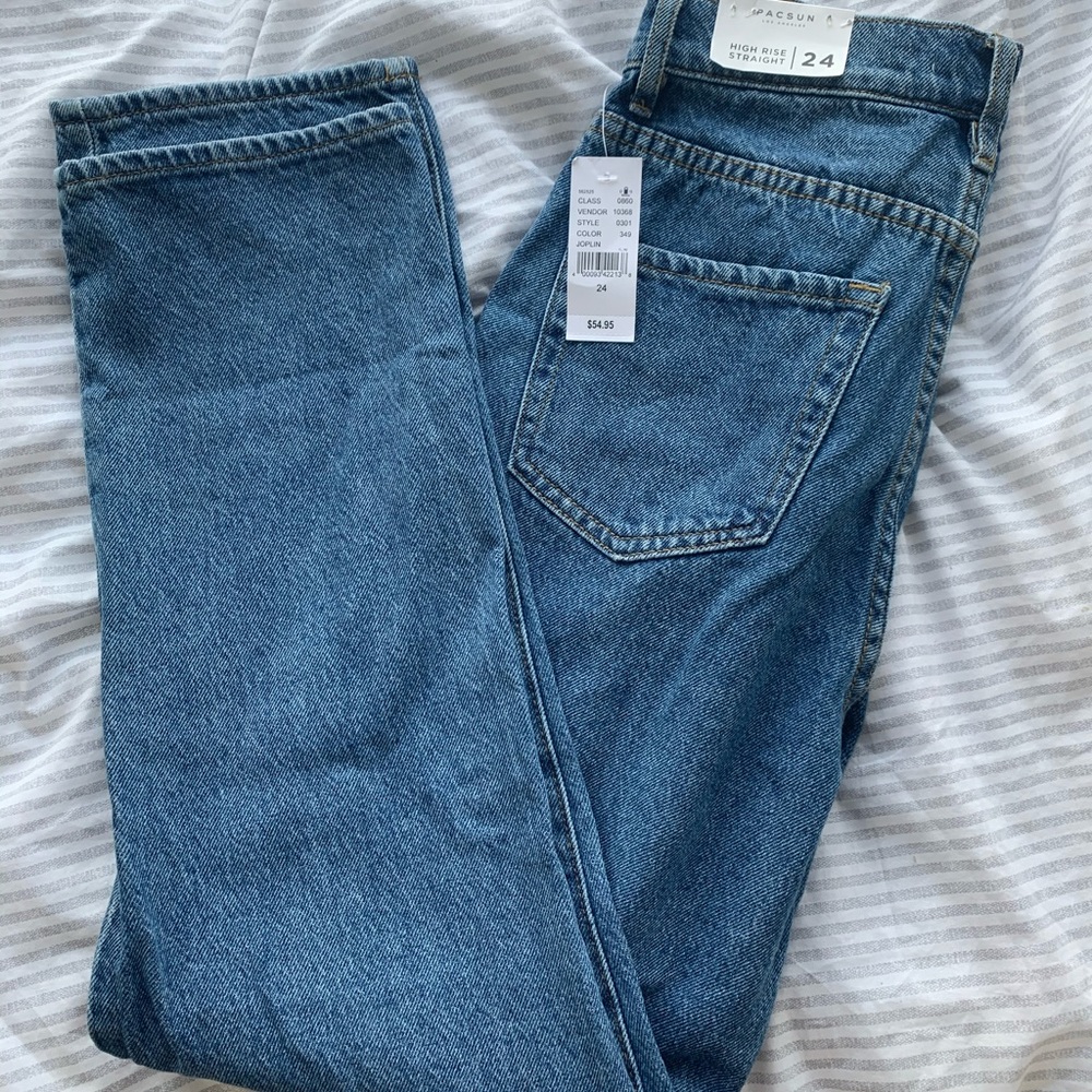 PACSUN Size 24 Straight Leg Jeans